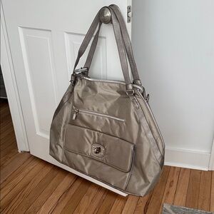 Sondra Robert’s Taupe Tote Bag